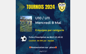 Tournois du FCPF - U10/U11