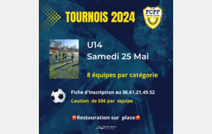 Tournois du FCPF - U14