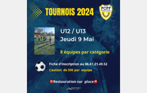 Tournois du FCPF -  U12/U13