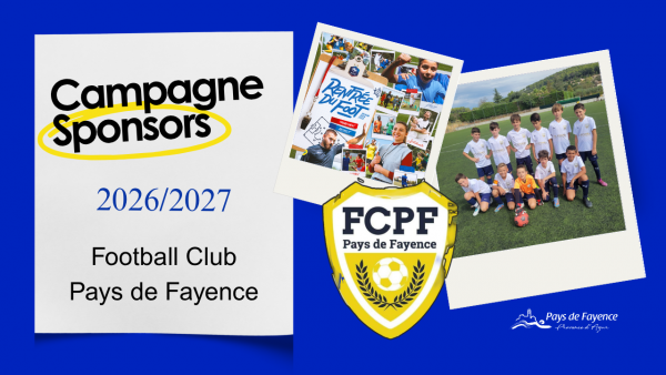 Soutenir le Club / Devenez Sponsor !